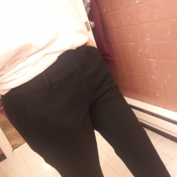 Ann Taylor black slacks - Picture 1 of 9